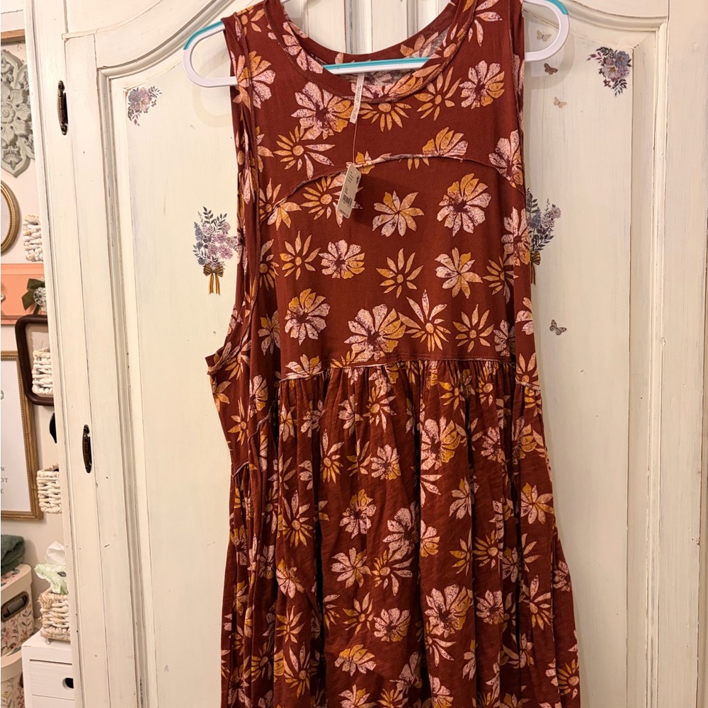 Free People Madison Y2K Tunic Tank Dress
